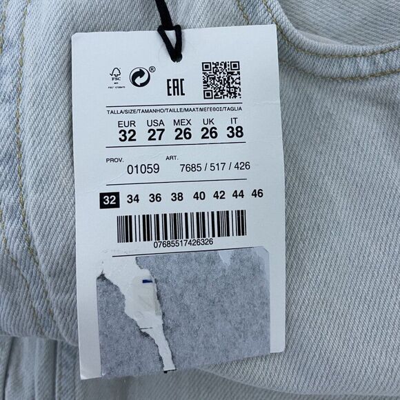 Pull & Bear STWD Mens Jeans EU 32 US 27 Skater Fit Baggy Relaxed 7685/517 NWT - Picture 4 of 10